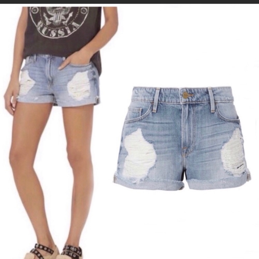 Frame denim Le Grand Garçon jean shorts size 29